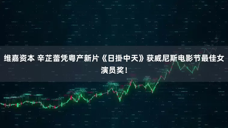 维嘉资本 辛芷蕾凭粤产新片《日掛中天》获威尼斯电影节最佳女演员奖！
